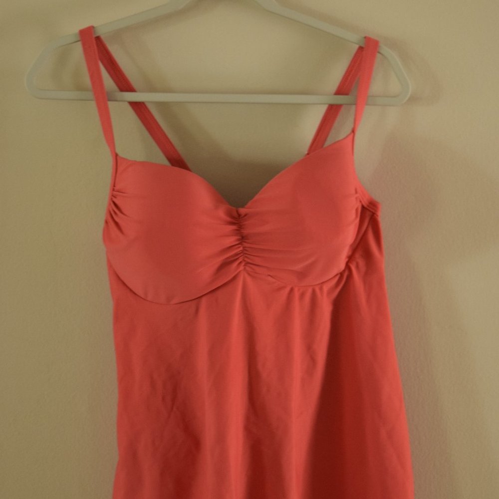 Lane Bryant Coral Tankini (sz: 38DD)
